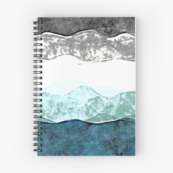 Item preview, Wavy Grungy Watercolor Abstract Digital Frayromantic Pride Flag designed and sold by Chaos Queery.