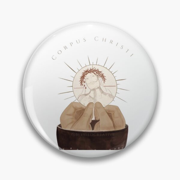 Item preview, Corpus Christi Eucharist raising the host symbolism designed and sold by Dominika Farkašová.