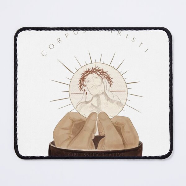 Item preview, Corpus Christi Eucharist raising the host symbolism designed and sold by Dominika Farkašová.