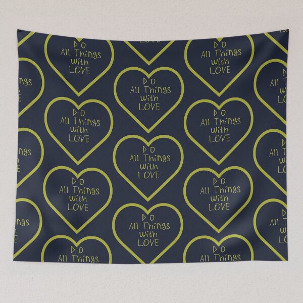 Item preview, Do All Things With Love designed and sold by kinpirks.
