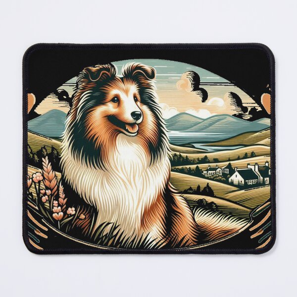 Item preview, Smart and Devoted: The Energetic Sheltie designed and sold by communedesigns.