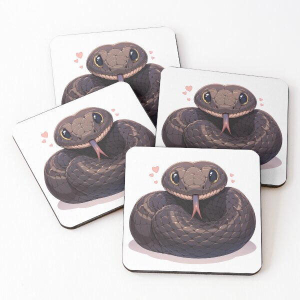 Item preview, Kawaii snake designed and sold by MendaciousMina.