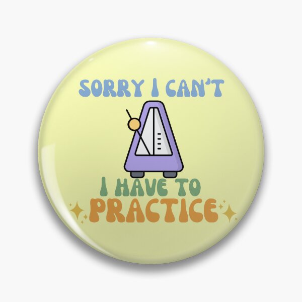 Item preview, Sorry I can't, I have to practice again designed and sold by renn-rocker.