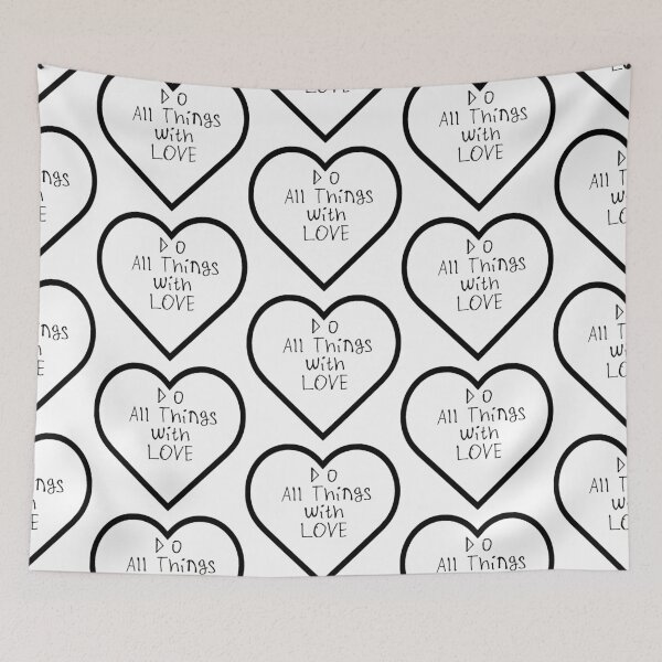 Item preview, Do All Things With Love designed and sold by kinpirks.