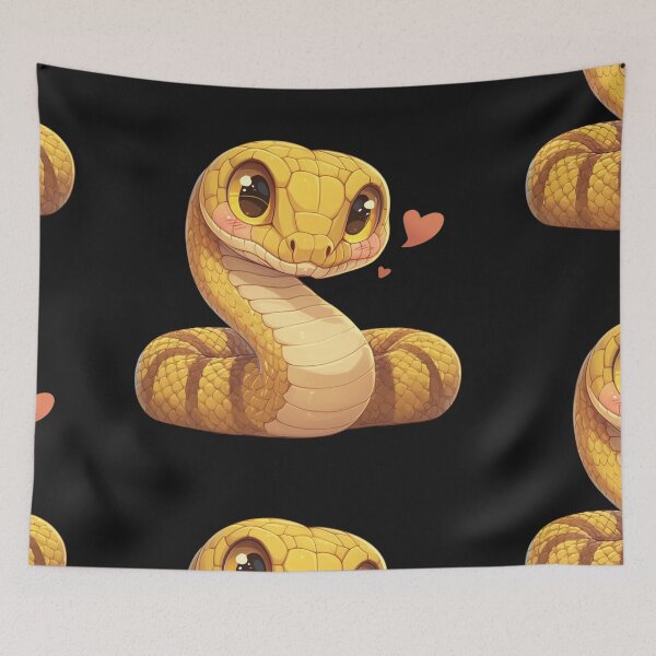 Item preview, Kawaii snake designed and sold by MendaciousMina.