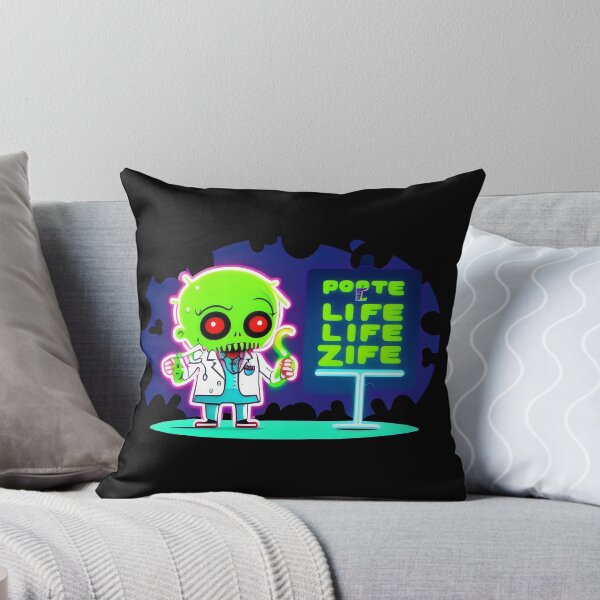 Item preview, Científico loco zombi: diseño de experimento de laboratorio de neón designed and sold by Prime-Studio.