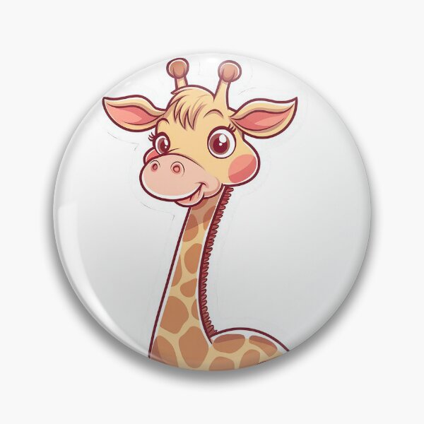 Aperçu de l'œuvre girafe heureuse créée et vendue par BECOOLBYTAF.