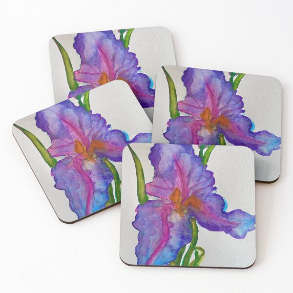 Item preview, iris morado designed and sold by AntoniaGallery.
