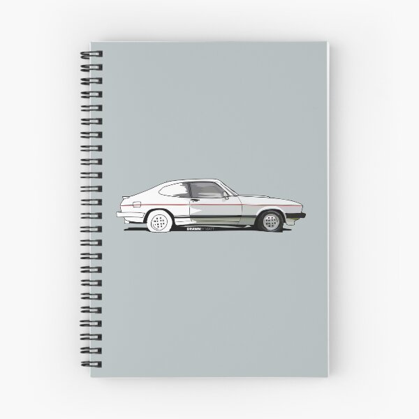 Item preview, Ford Capri Side View Drawing designed and sold by DrawnByMatt.