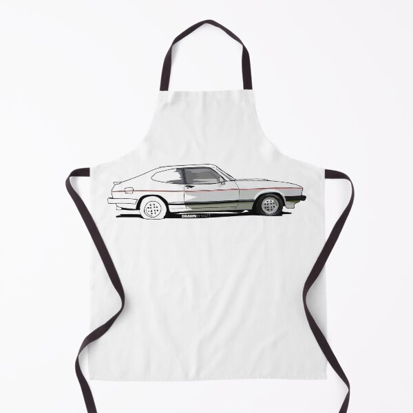 Item preview, Ford Capri Side View Drawing designed and sold by DrawnByMatt.