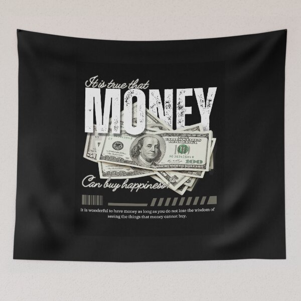 Item preview, Money Can Buy Happiness designed and sold by Golden_Glory_Design.