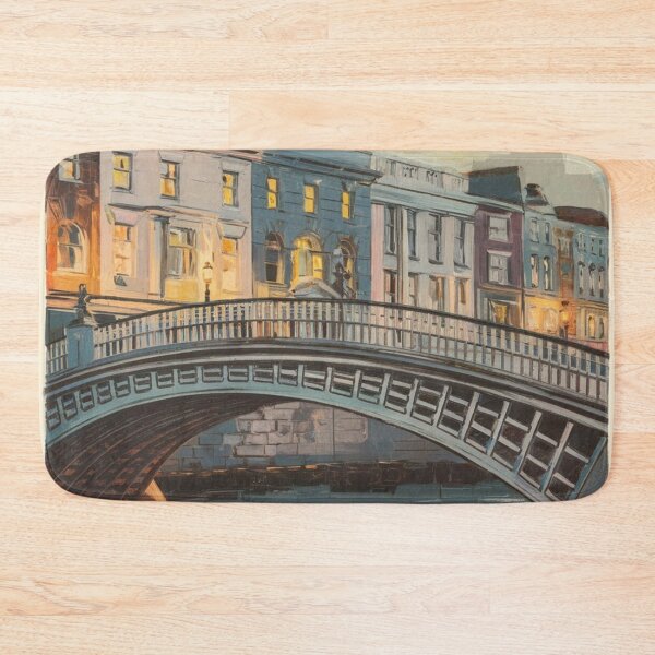 Item preview, Dublin Vintage Travel Poster designed and sold by TravelerRat.