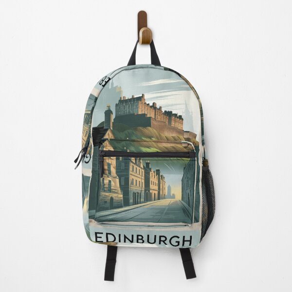 Item preview, Edinburgh Vintage Travel Poster designed and sold by TravelerRat.