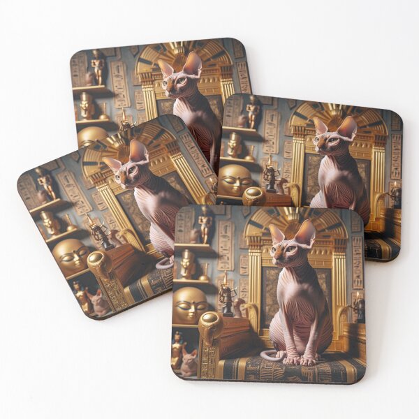 Item preview, Sphynx Cat 4 designed and sold by Sybille-Yates.