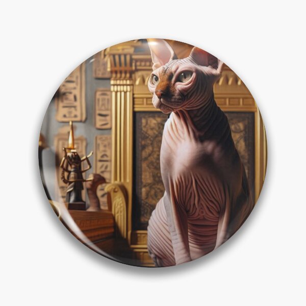Item preview, Sphynx Cat 4 designed and sold by Sybille-Yates.