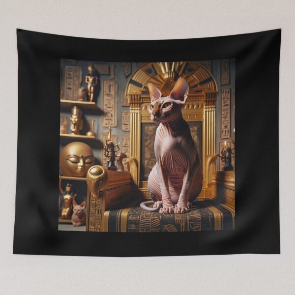 Item preview, Sphynx Cat 4 designed and sold by Sybille-Yates.