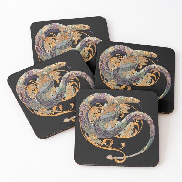 Aperçu de l'œuvre Serpent Art nouveau créée et vendue par MendaciousMina.