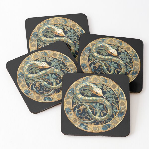 Aperçu de l'œuvre Serpent Art nouveau créée et vendue par MendaciousMina.