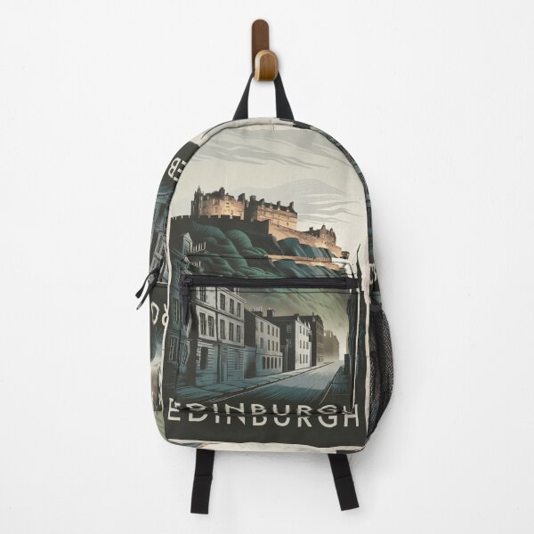 Item preview, Edinburgh Vintage Travel Poster designed and sold by TravelerRat.
