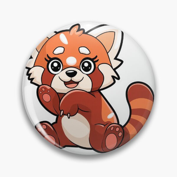 Item preview, panda rojo ilustración designed and sold by BECOOLBYTAF.