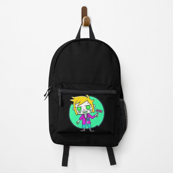 Item preview, Neon Zombie Scientist with Flag - Quirky Cartoon Undead Design designed and sold by Prime-Studio.