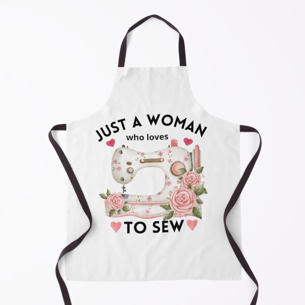 Item preview, Just a Woman who loves to sew designed and sold by AnyMar2023.