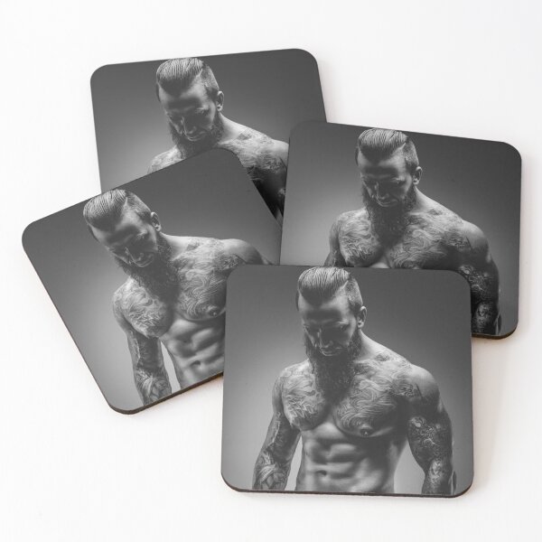 Item preview, Gregory:  Bushy-Bearded Muscular  Bad Boy designed and sold by Atlas Kai.