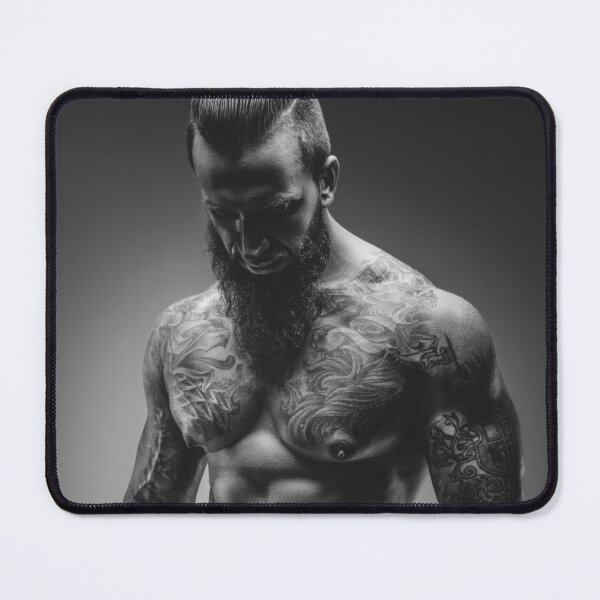 Item preview, Gregory: Bushy-Bearded Muscular Bad Boy designed and sold by Atlas Kai.