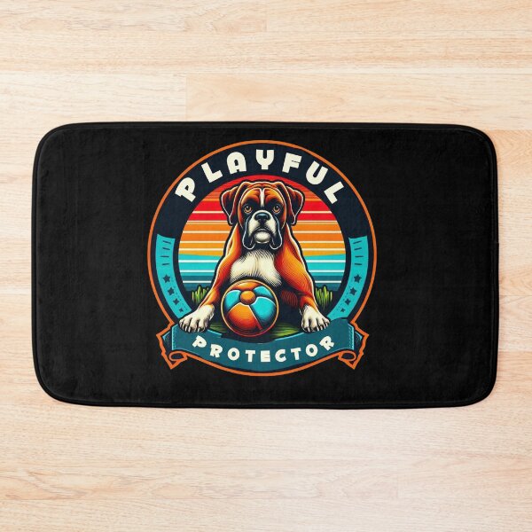 Item preview, Playful Protector: The Energetic Boxer designed and sold by communedesigns.