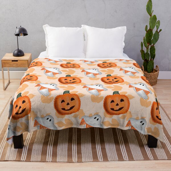 Item preview, Spooktacular Harvest: Embrace the Halloween Spirit with Pumpkin and Ghost Designs! designed and sold by Pandositive.