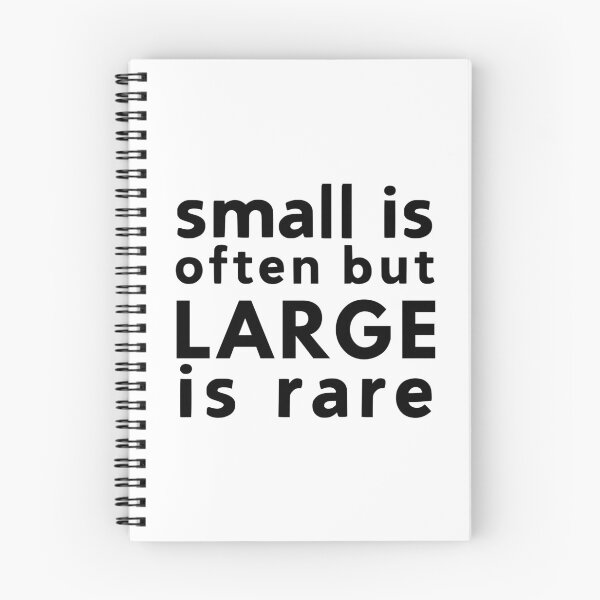 Item preview, Small is often but Large is rare funny quote about size you know what designed and sold by mysteriousquote.