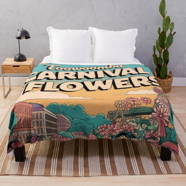 Item preview, Toowoomba Vintage Travel Poster designed and sold by TravelerRat.