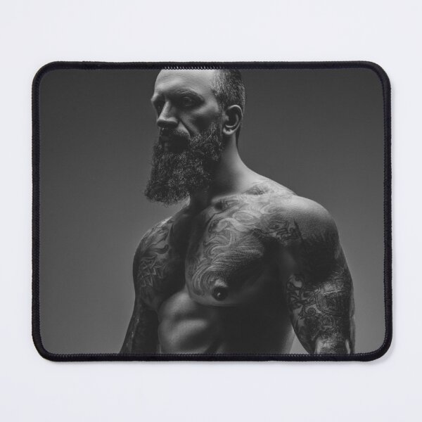 Item preview, Gregory: Bushy-Bearded Muscular Bad Boy designed and sold by Atlas Kai.