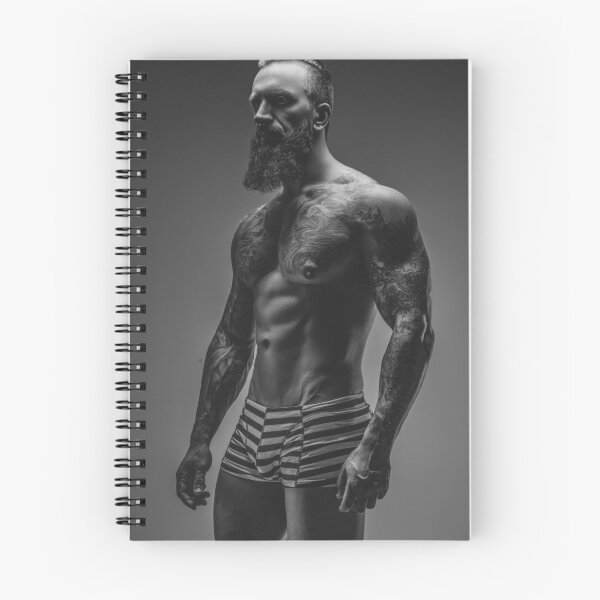Item preview, Gregory:  Bushy-Bearded Muscular  Bad Boy designed and sold by Atlas Kai.
