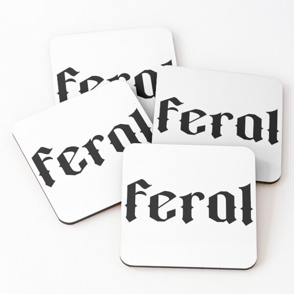 Item preview, Feral designed and sold by Spike The Punch Design Co..