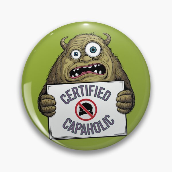 Item preview, certified capaholic designed and sold by digilabs.