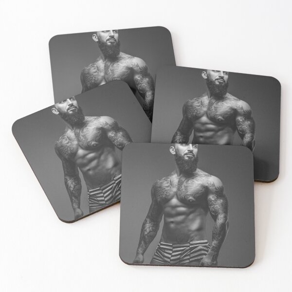 Item preview, Gregory:  Bushy-Bearded Muscular  Bad Boy designed and sold by Atlas Kai.