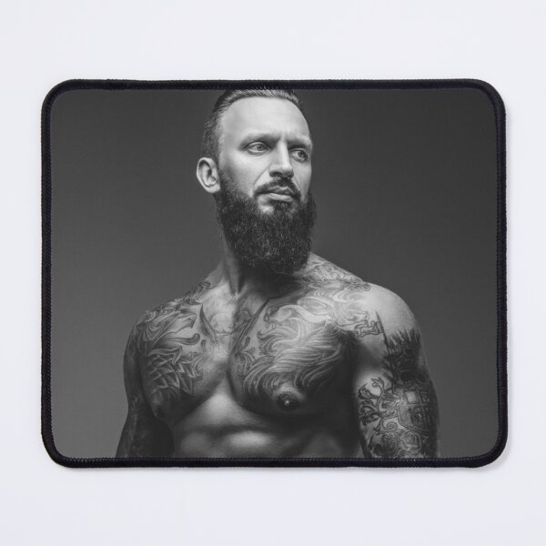 Item preview, Gregory: Bushy-Bearded Muscular Bad Boy designed and sold by Atlas Kai.