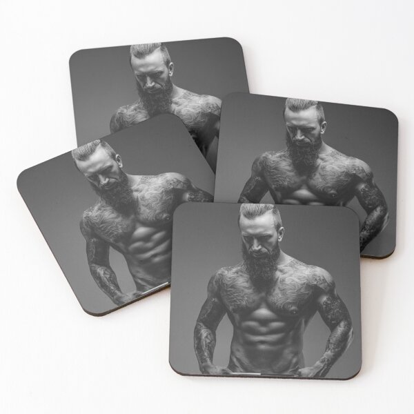 Item preview, Gregory:  Bushy-Bearded Muscular  Bad Boy designed and sold by Atlas Kai.