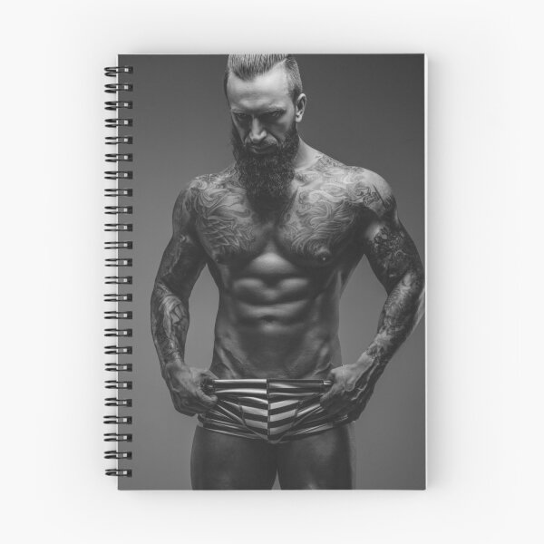 Item preview, Gregory:  Bushy-Bearded Muscular  Bad Boy designed and sold by Atlas Kai.