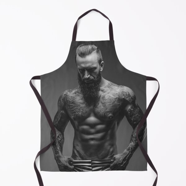 Item preview, Gregory:  Bushy-Bearded Muscular  Bad Boy designed and sold by Atlas Kai.