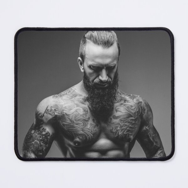 Item preview, Gregory: Bushy-Bearded Muscular Bad Boy designed and sold by Atlas Kai.