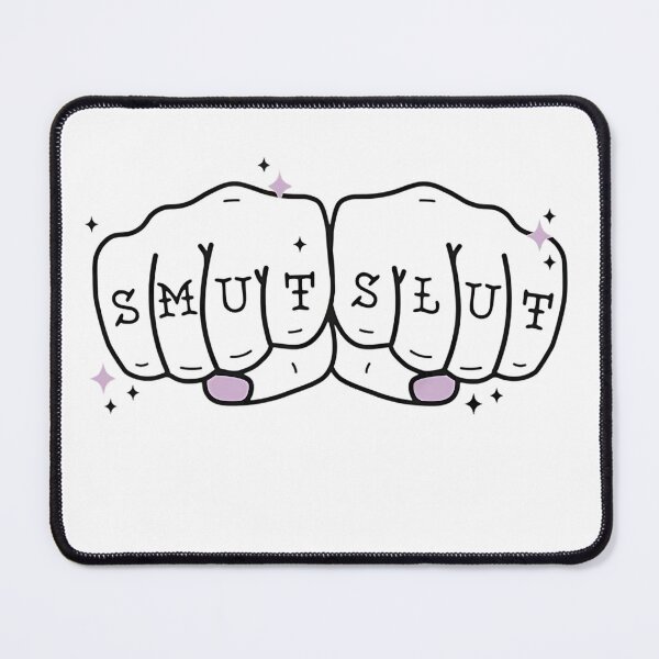 Item preview, Smut Slut,hot girls read spicy books trendy. bookish girlies tattoo  designed and sold by pugshowsfashion.