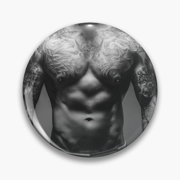 Item preview, Gregory:  Bushy-Bearded Muscular  Bad Boy designed and sold by Atlas Kai.
