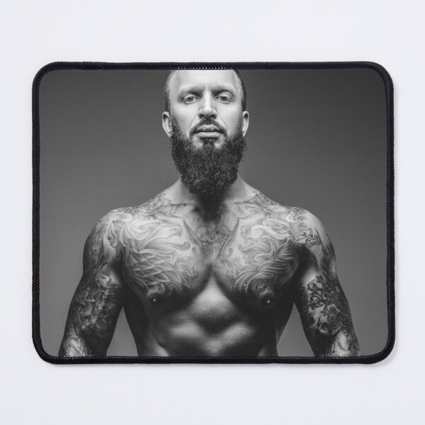 Item preview, Gregory: Bushy-Bearded Muscular Bad Boy designed and sold by Atlas Kai.