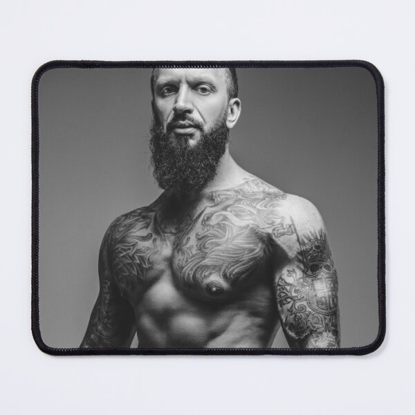 Item preview, Gregory: Bushy-Bearded Muscular Bad Boy designed and sold by Atlas Kai.