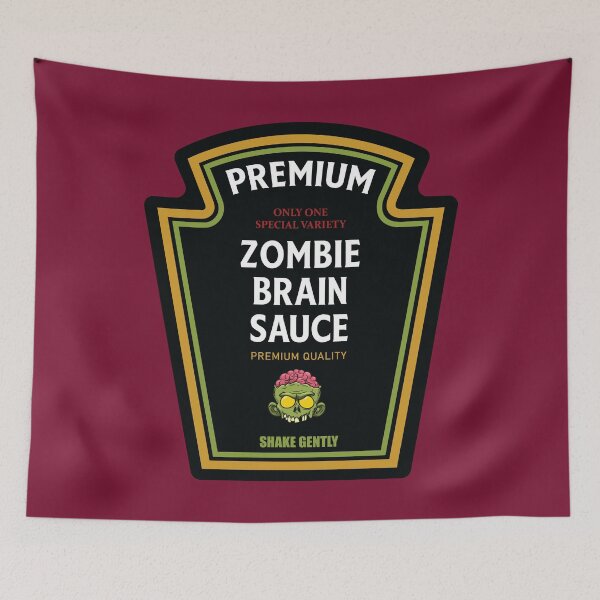 Item preview, Ketchup Zombie Brain Sauce Mustard Halloween Matching Family Costume Condiments designed and sold by diana-april.