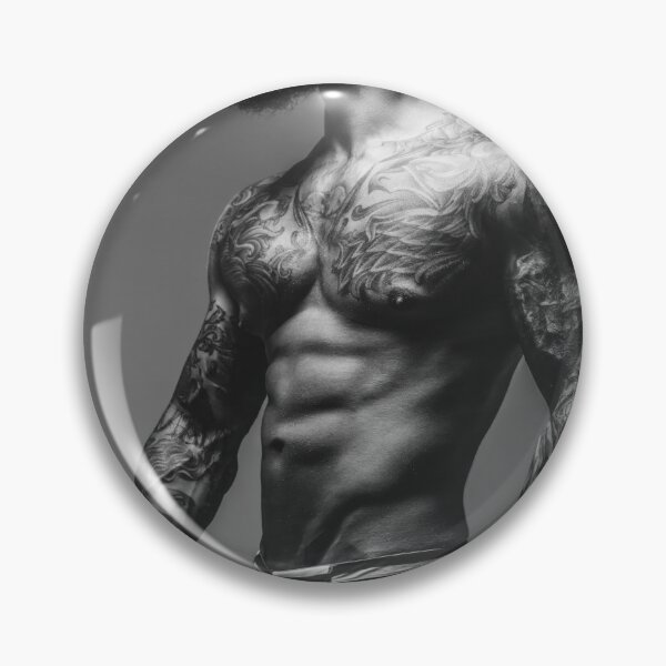 Item preview, Gregory:  Bushy-Bearded Muscular  Bad Boy designed and sold by Atlas Kai.