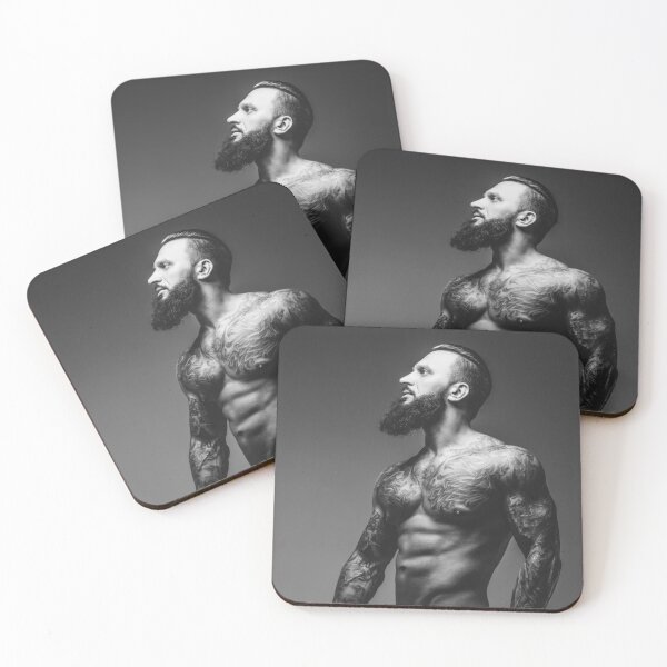 Item preview, Gregory:  Bushy-Bearded Muscular  Bad Boy designed and sold by Atlas Kai.