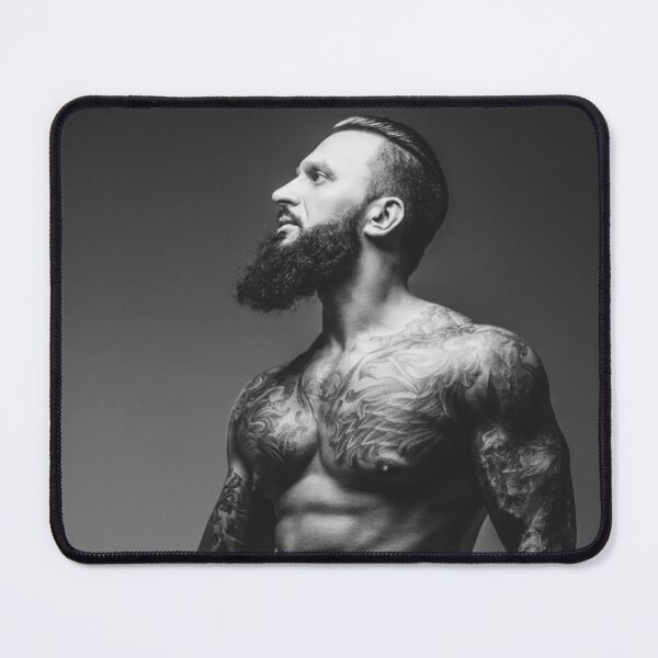 Item preview, Gregory: Bushy-Bearded Muscular Bad Boy designed and sold by Atlas Kai.